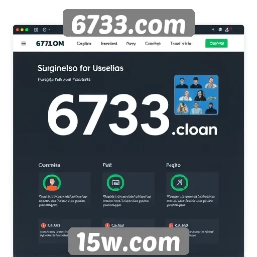 Experiência do usuário no site 6733.com avaliada